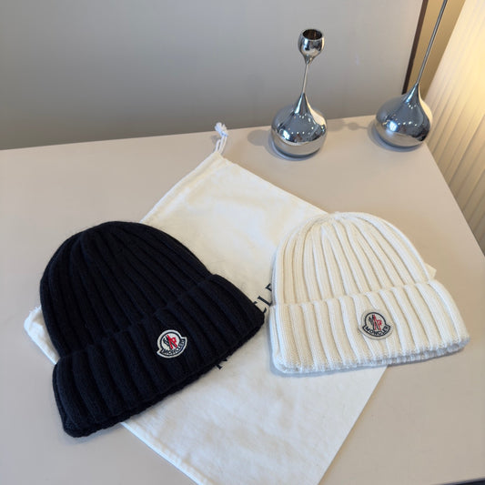 Moncler-新款針織羊毛 毛帽