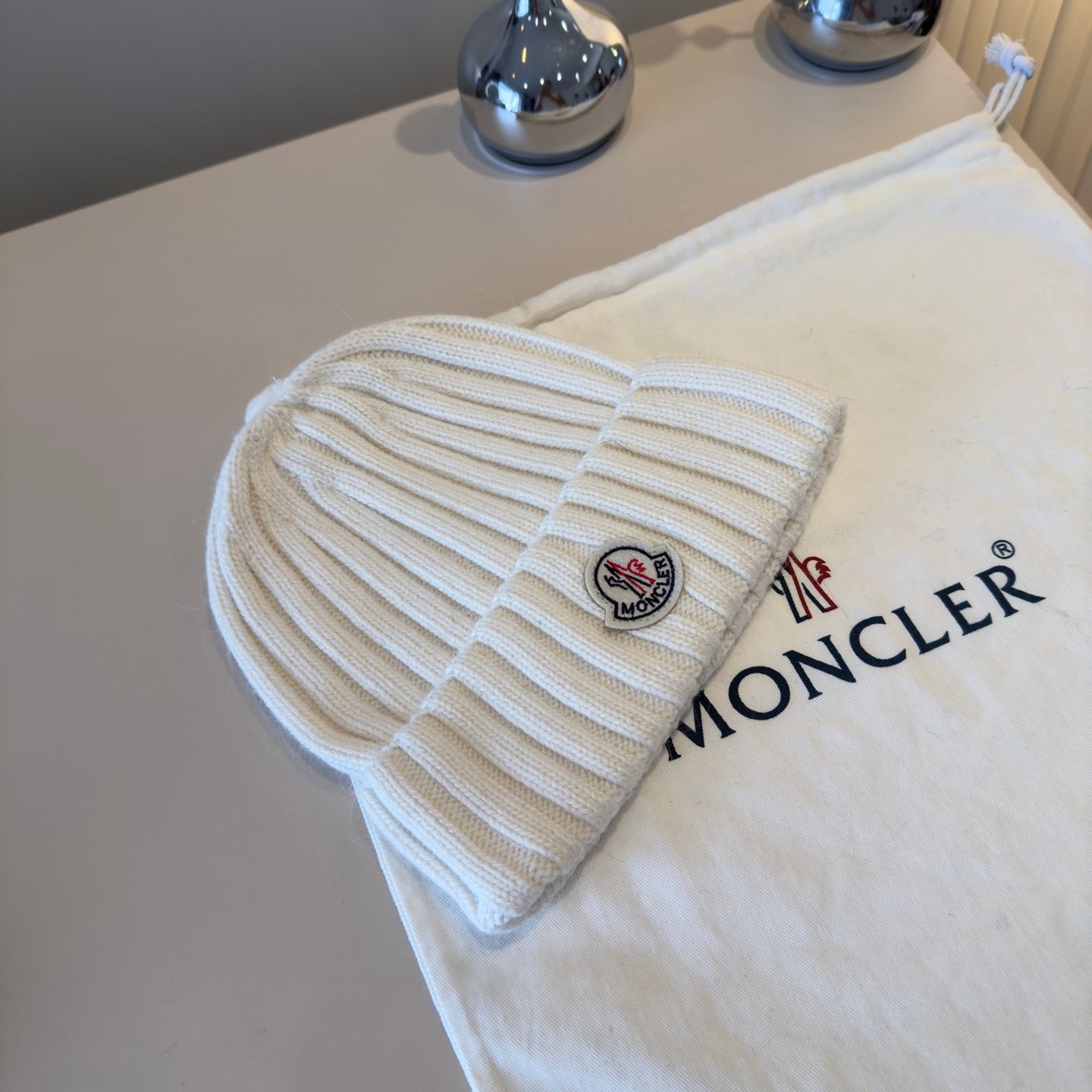 Moncler-新款針織羊毛 毛帽