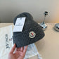 Moncler-經典毛帽百搭款-灰色
