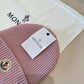 Moncler-經典毛帽百搭款-粉色