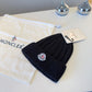 Moncler-新款毛帽-黑色
