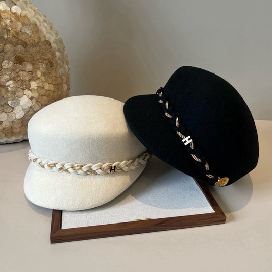 小愛款-新款鴨舌軍帽 洗水皮帽簷