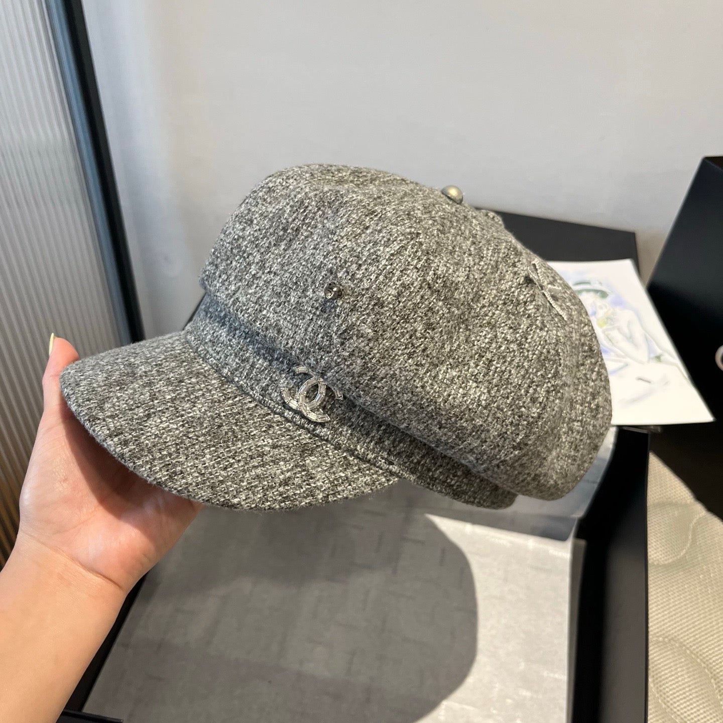 小香家-新款鴨舌軍帽 高級訂製款