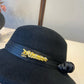 小香家-新款秋冬羊毛盆帽-黑色