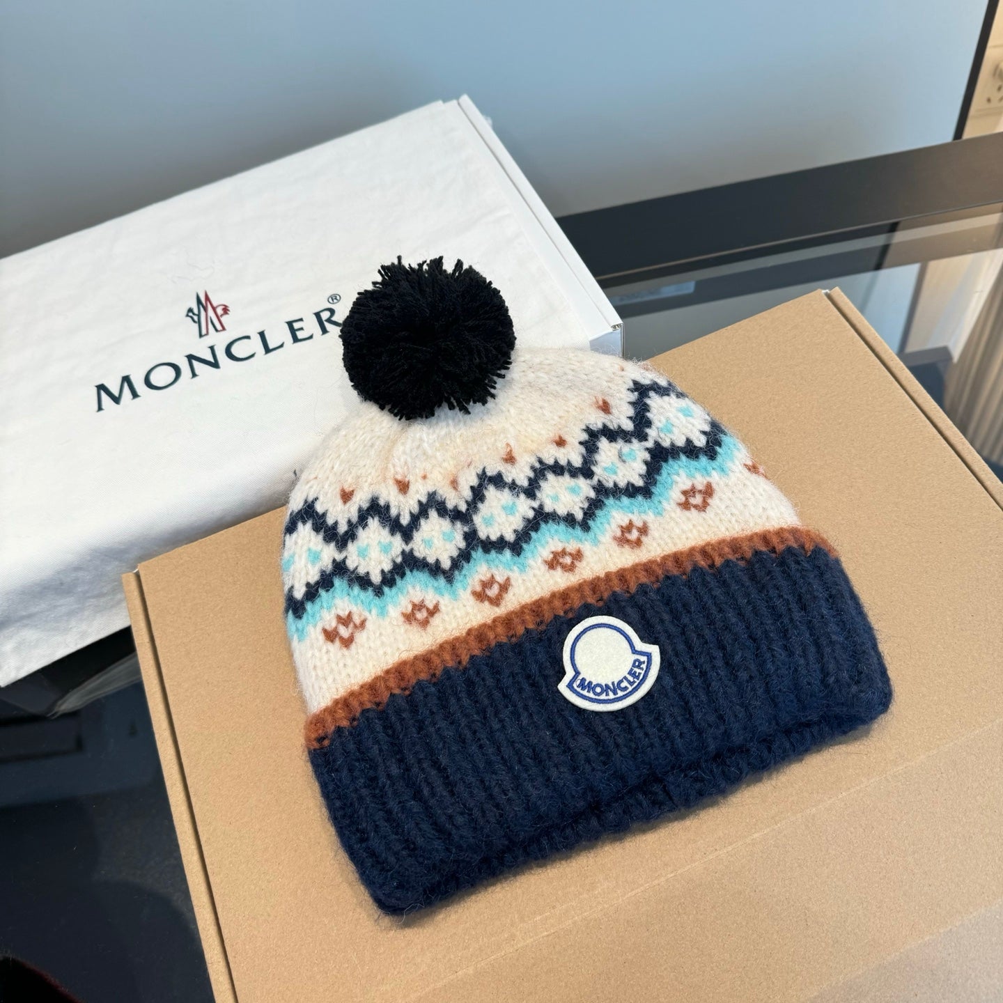 Moncler-新款毛線帽