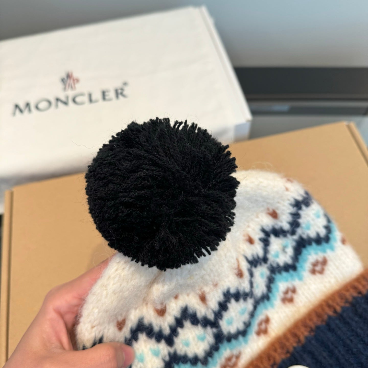 Moncler-新款毛線帽