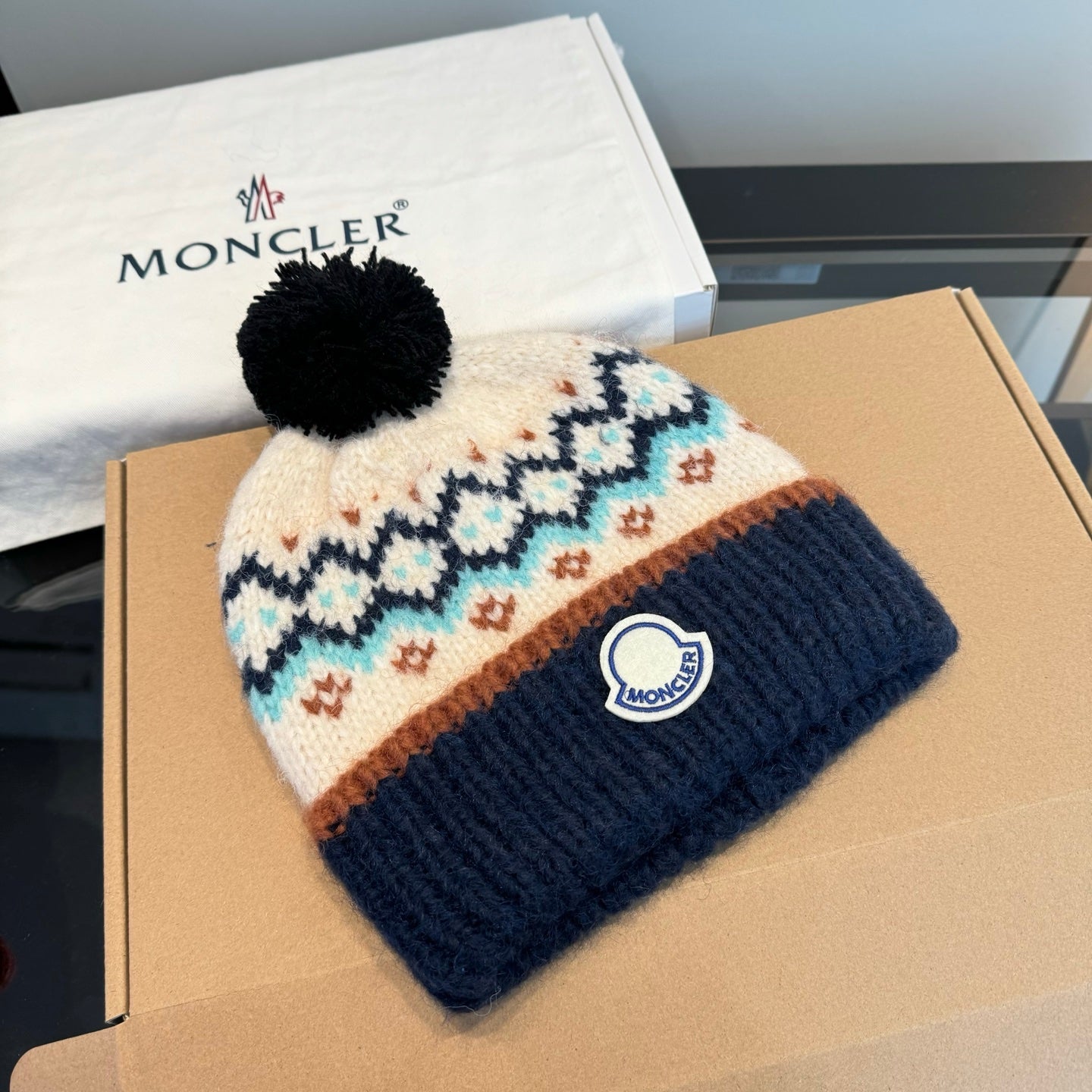 Moncler-新款毛線帽