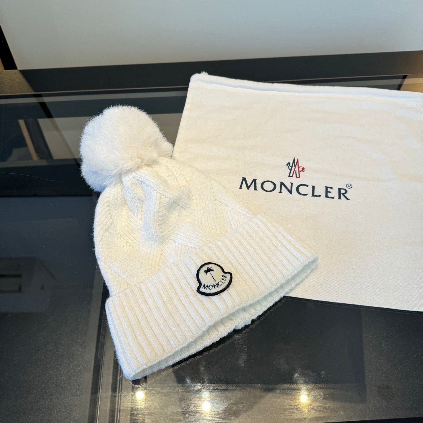 Moncler-針織帽MONCLER毛帽