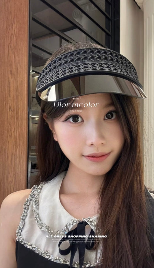 迪D家-新款空頂遮陽帽 可調節