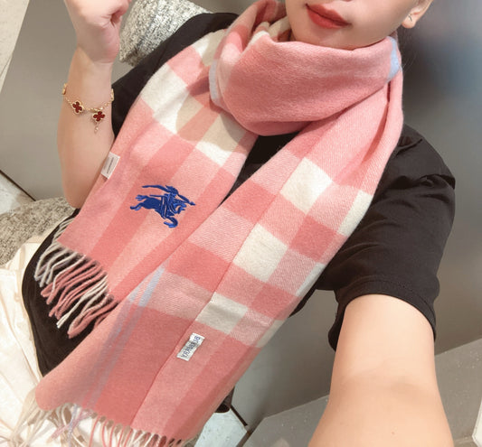 巴B家-男士圍巾 30*180 水波紋