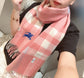 巴B家-男士圍巾 30*180 水波紋