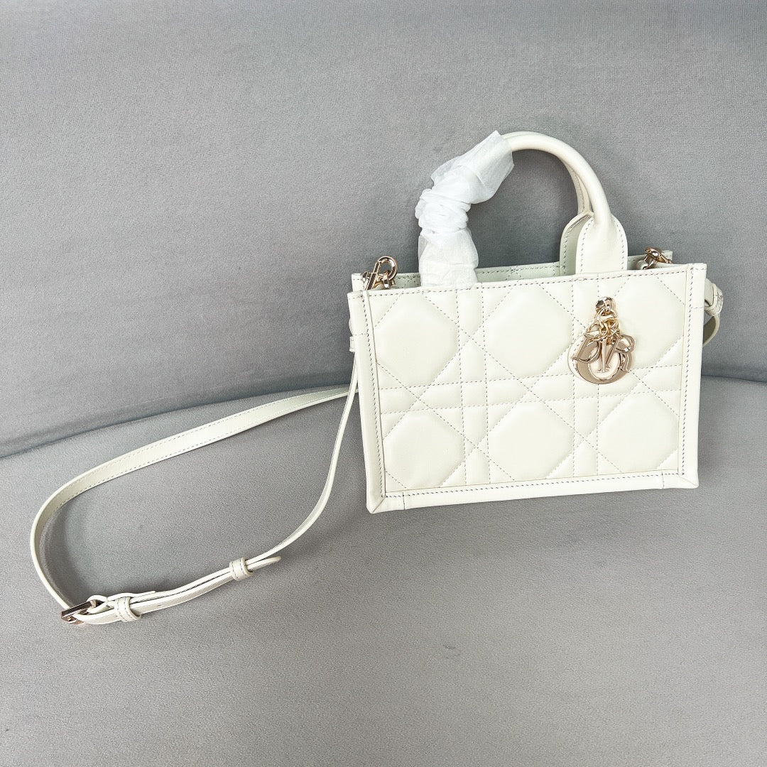 迪D家-BookTote 托特包 Mini 白色