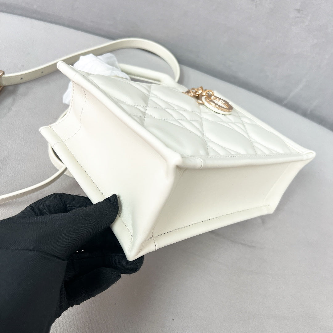 迪D家-BookTote 托特包 Mini 白色