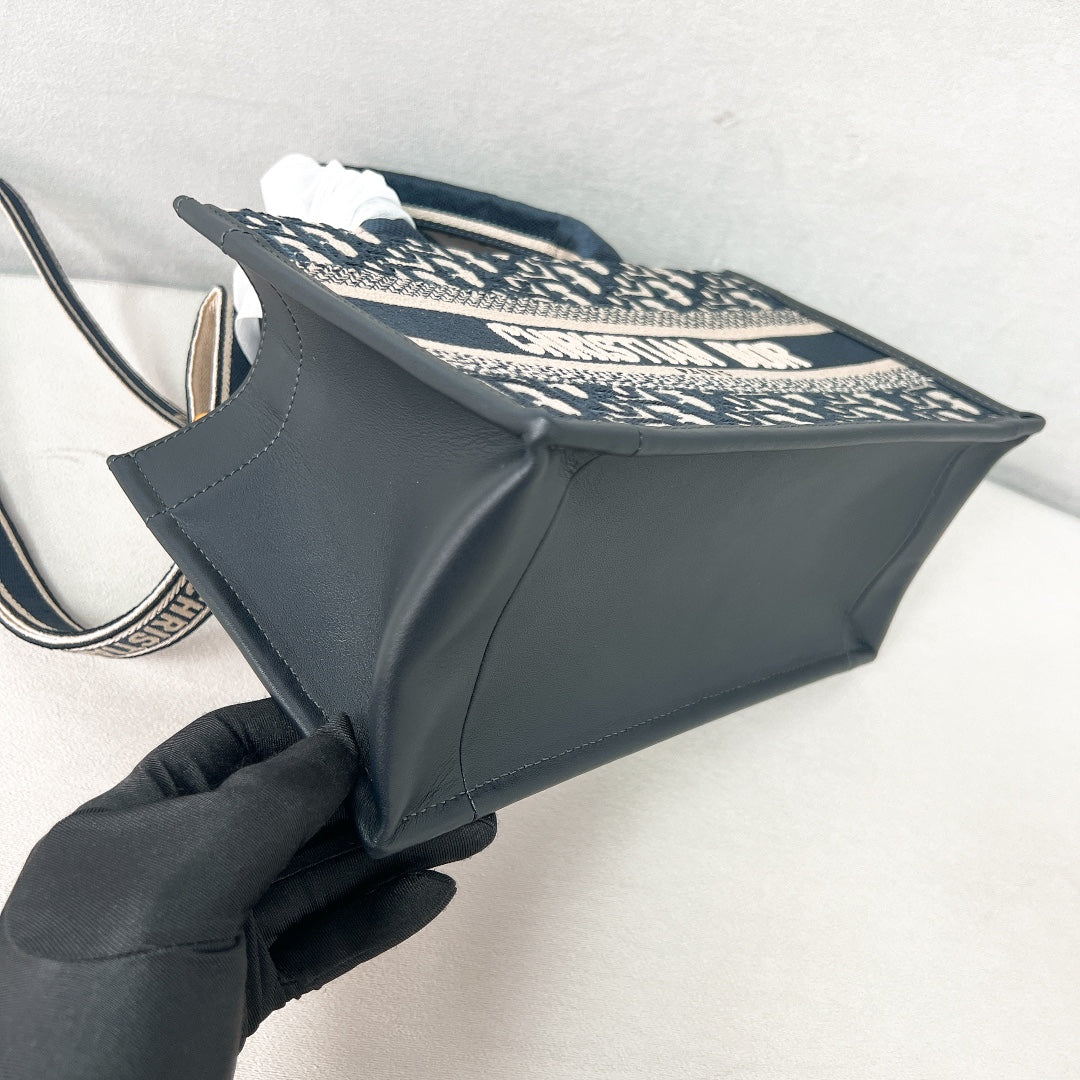 迪D家-BookTote 托特包 Mini 老花黑色