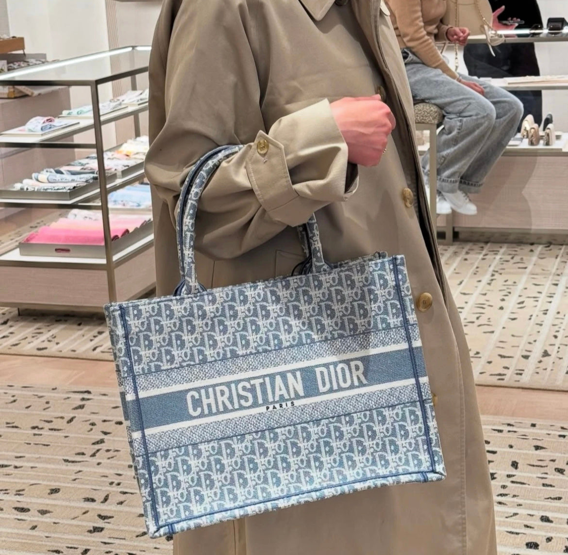 迪D家-BookTote 小號 藍色