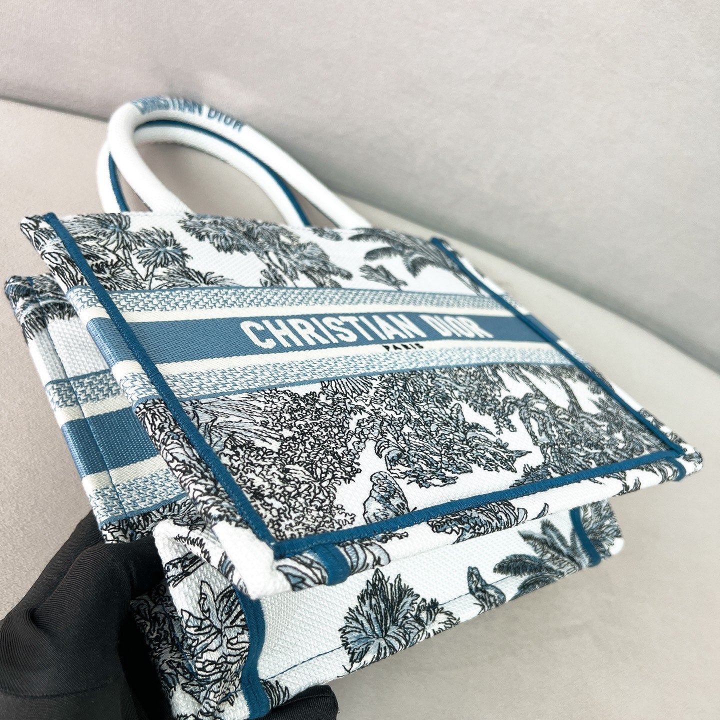 迪D家-BookTote 蝴蝶系列 托特包 冰湖藍