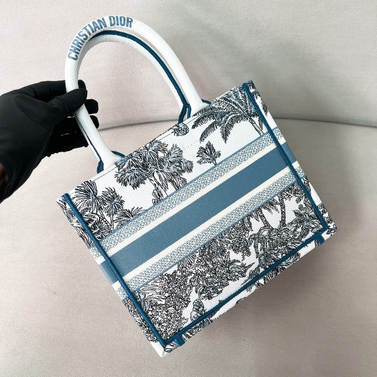 迪D家-BookTote 蝴蝶系列 托特包 冰湖藍