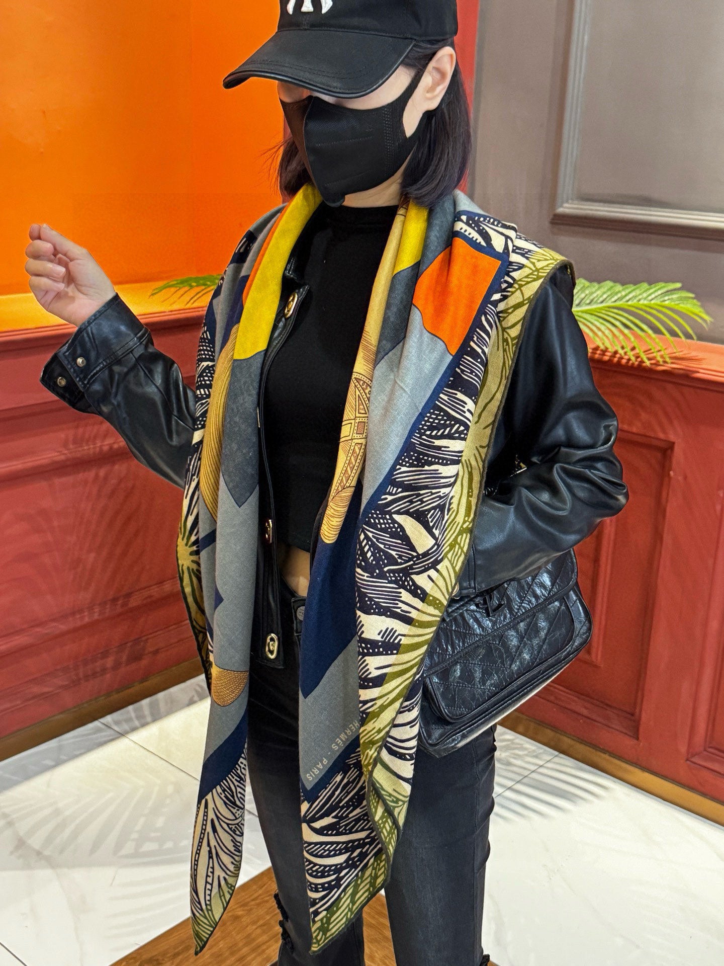 小愛款-真絲羊絨 140*140
