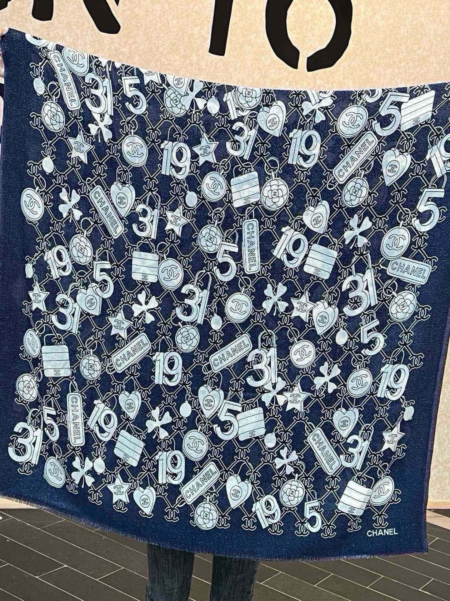 小香家-羊絨面料長巾 110x200cm 頂級純羊絨