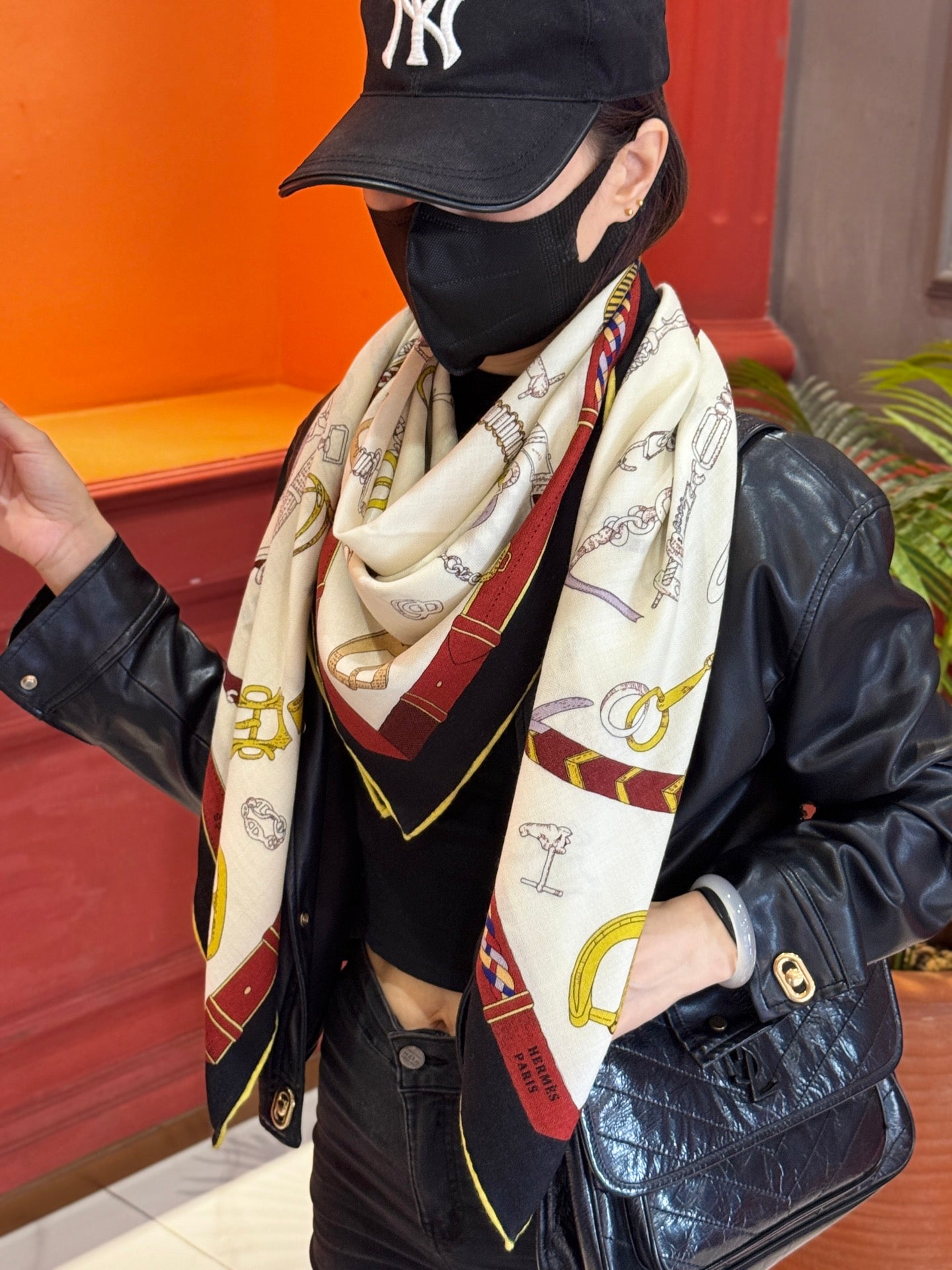 小愛款-雙面同色 羊絨方巾 140cm*140cm