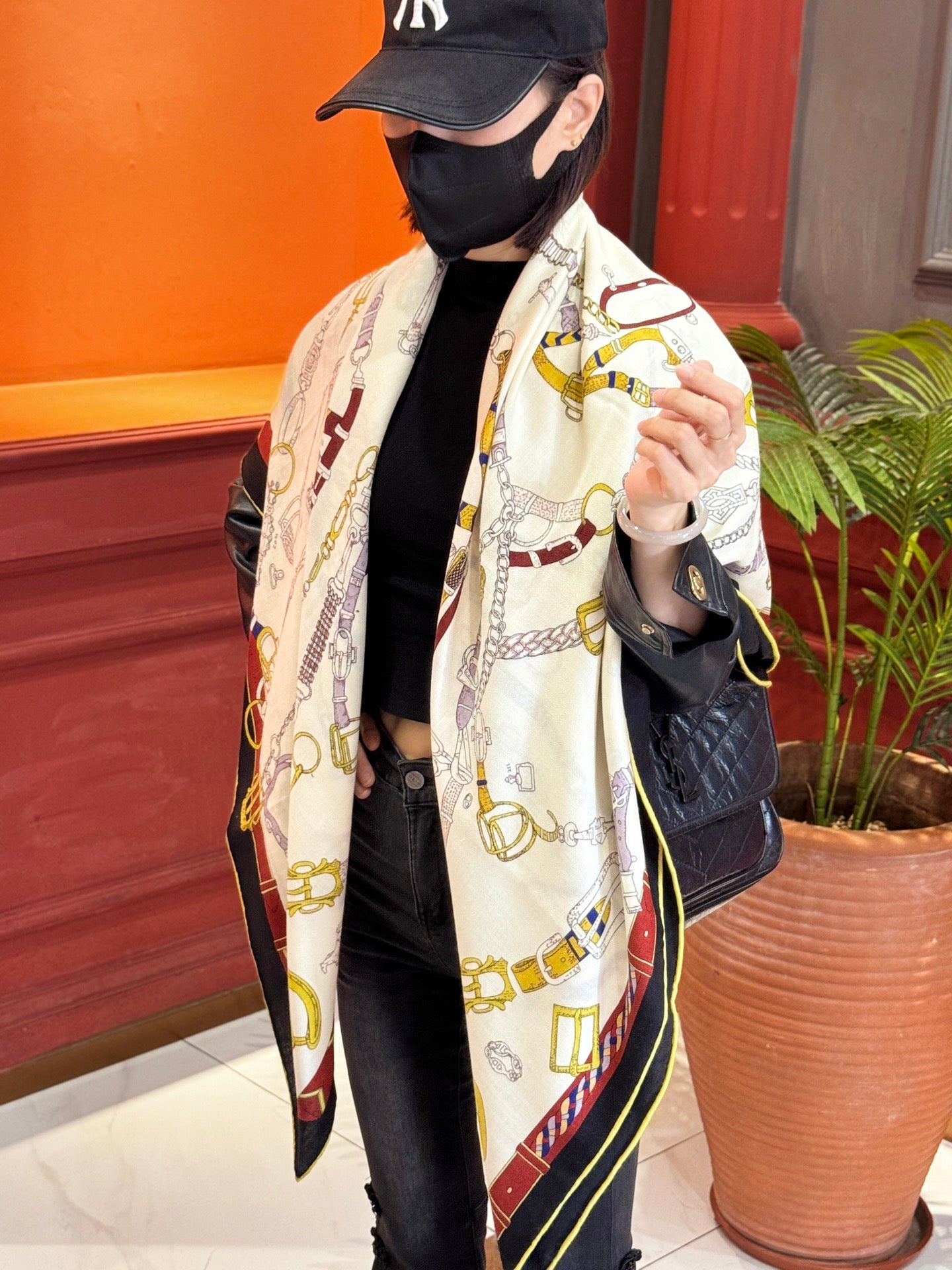 小愛款-雙面同色 羊絨方巾 140cm*140cm
