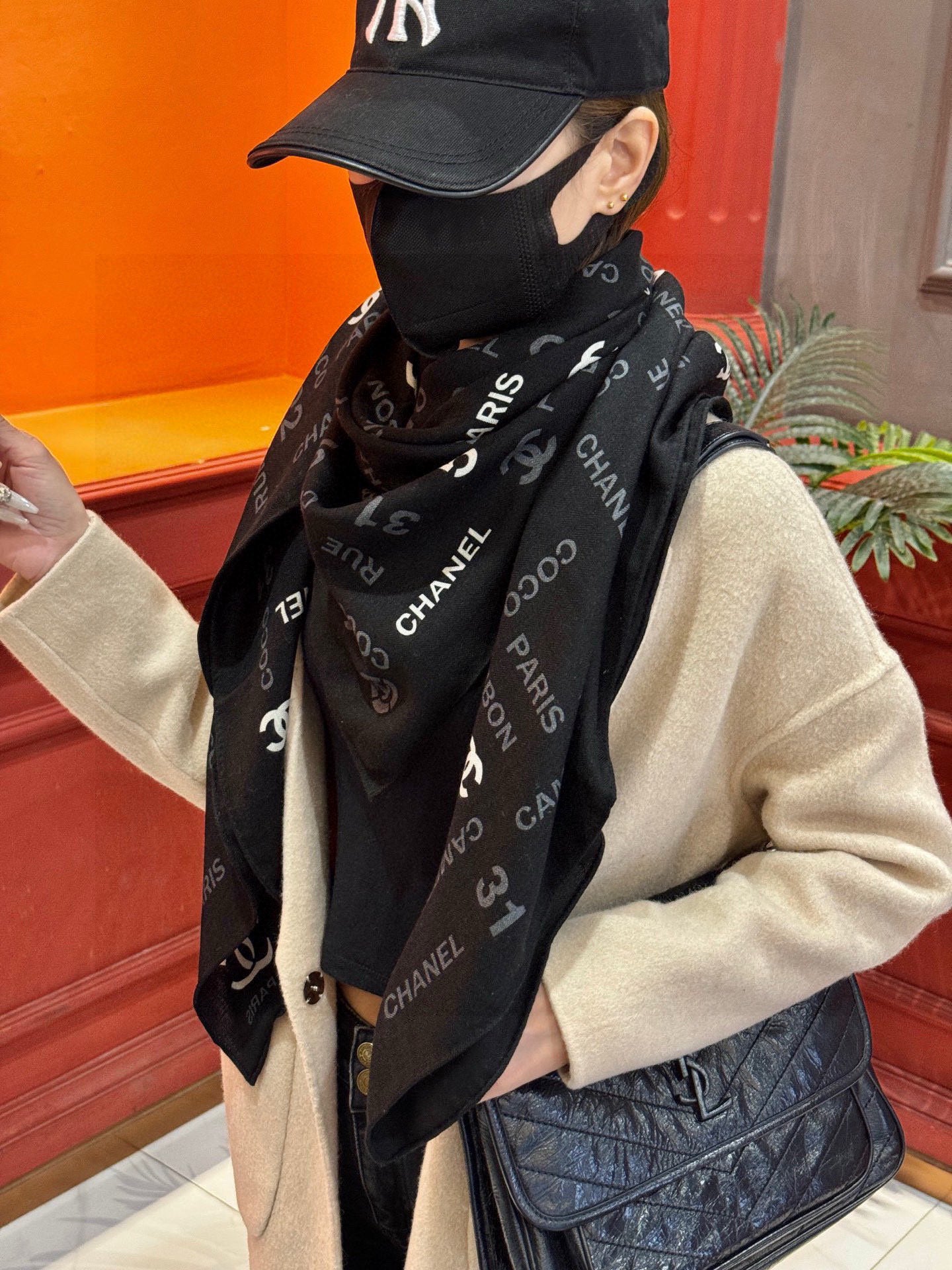 小香家-雙面同色 140*140 印花黑白