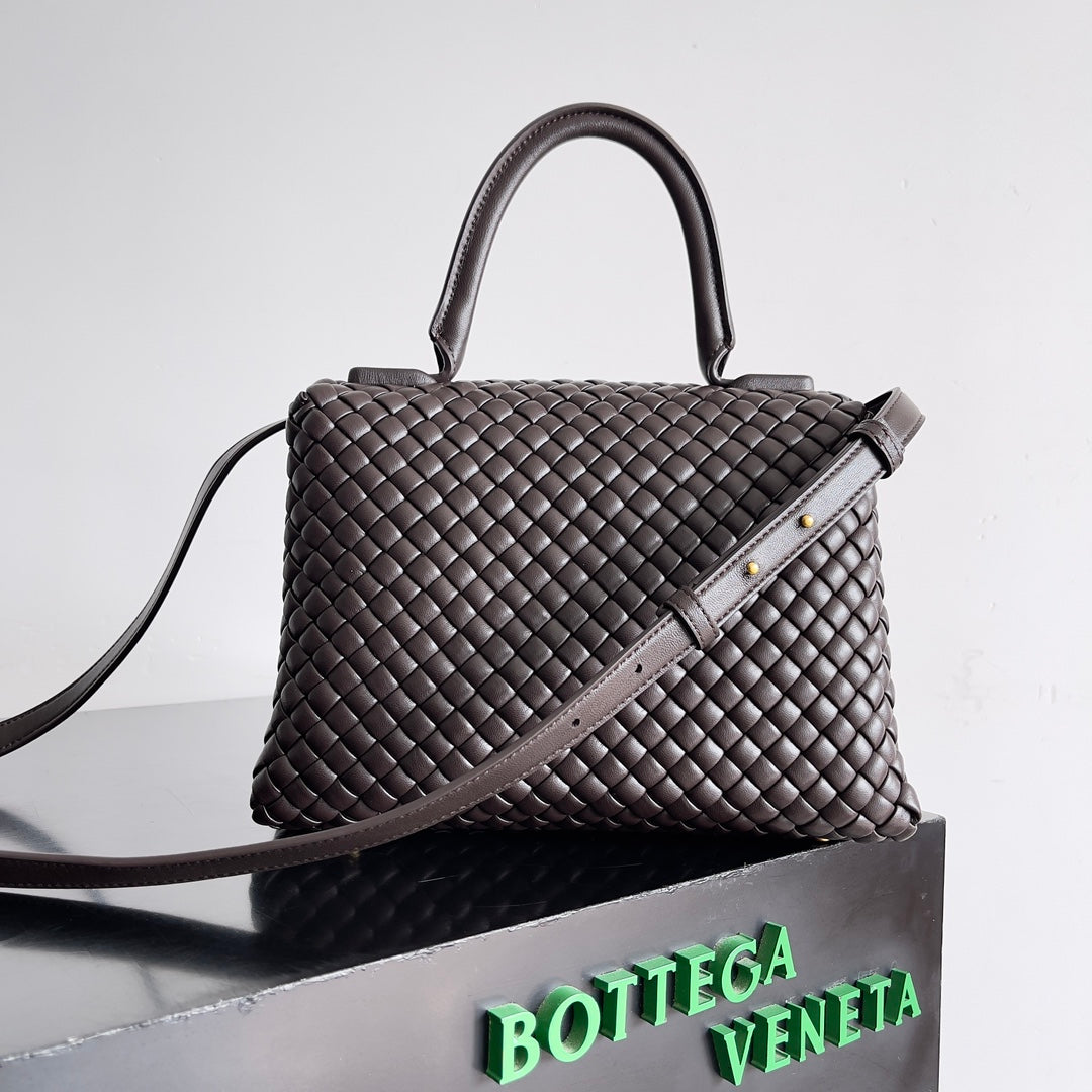 B編織- patti bag 立體編織手袋 咖色