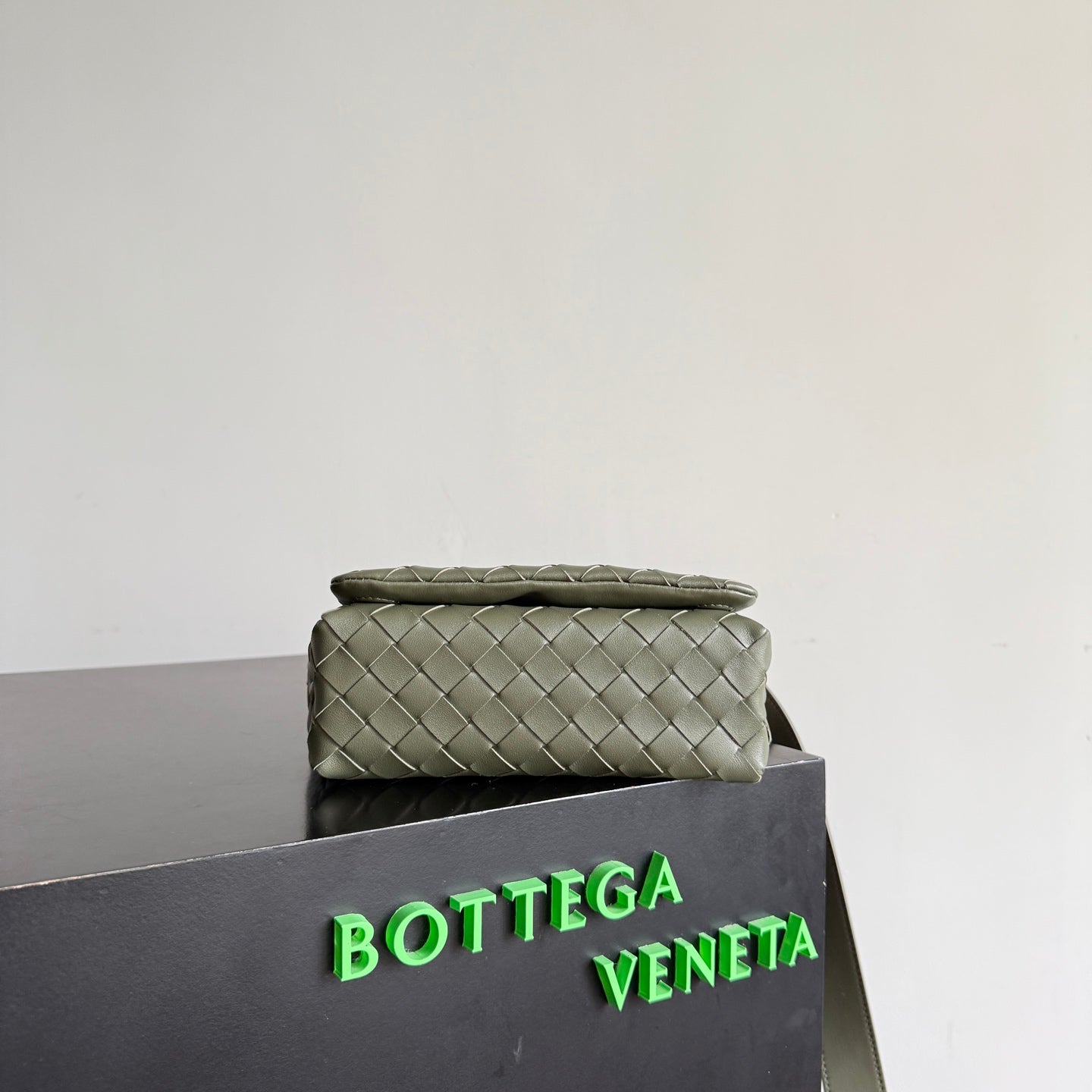 B編織-26新款Intrecciato Mini Bag 墨綠