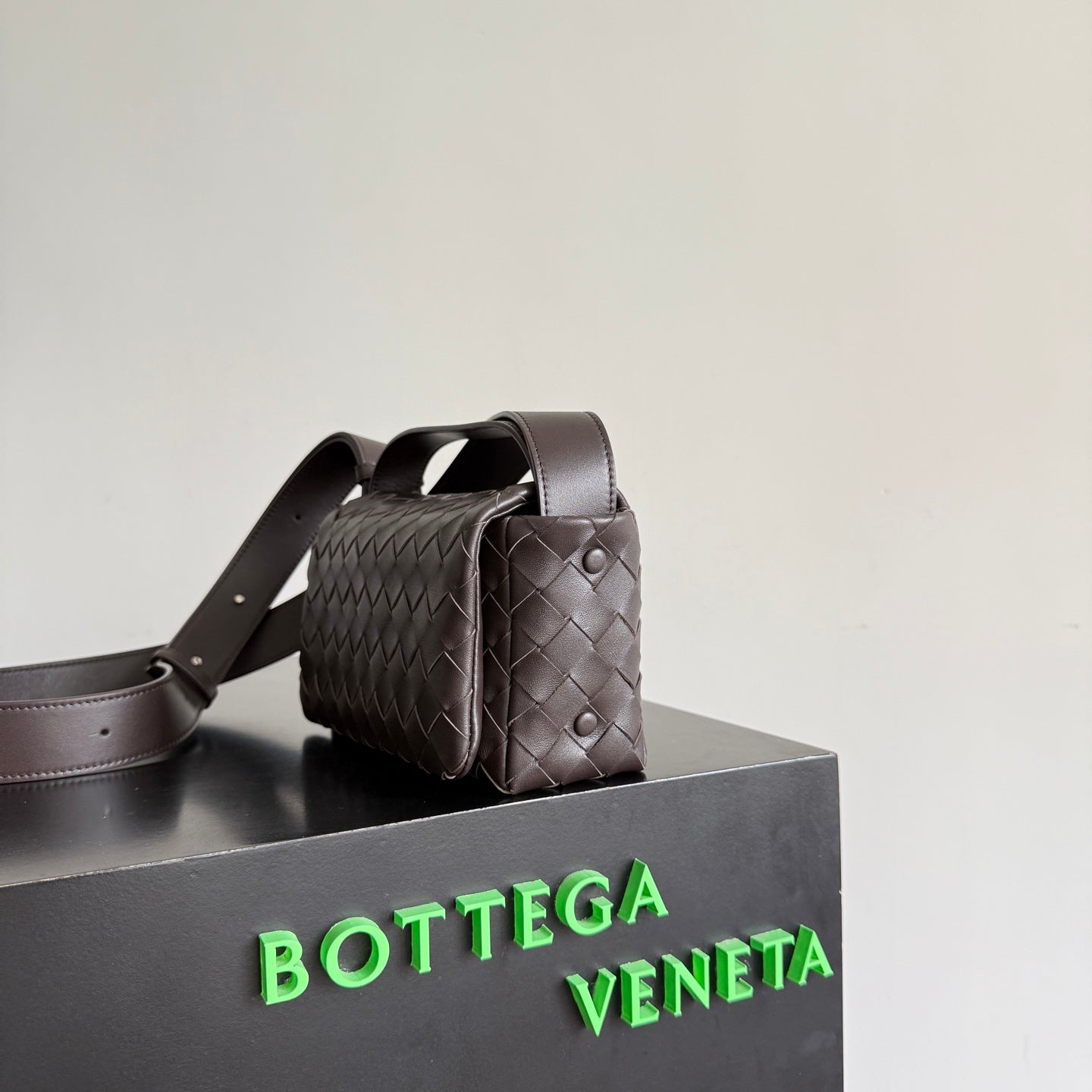 B編織-26新款Intrecciato Mini Bag 黑色