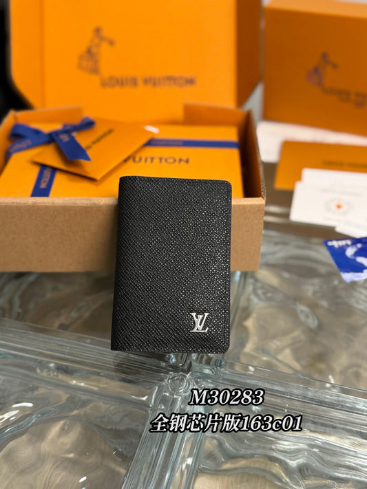 路L家-M30283 Maison錢夾-黑色
