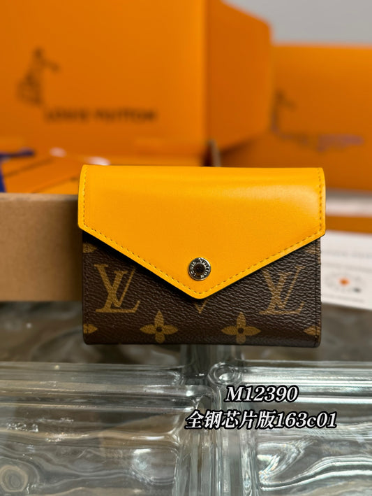 路L家-M12390 Victorine Wallet短夾-橘黃色