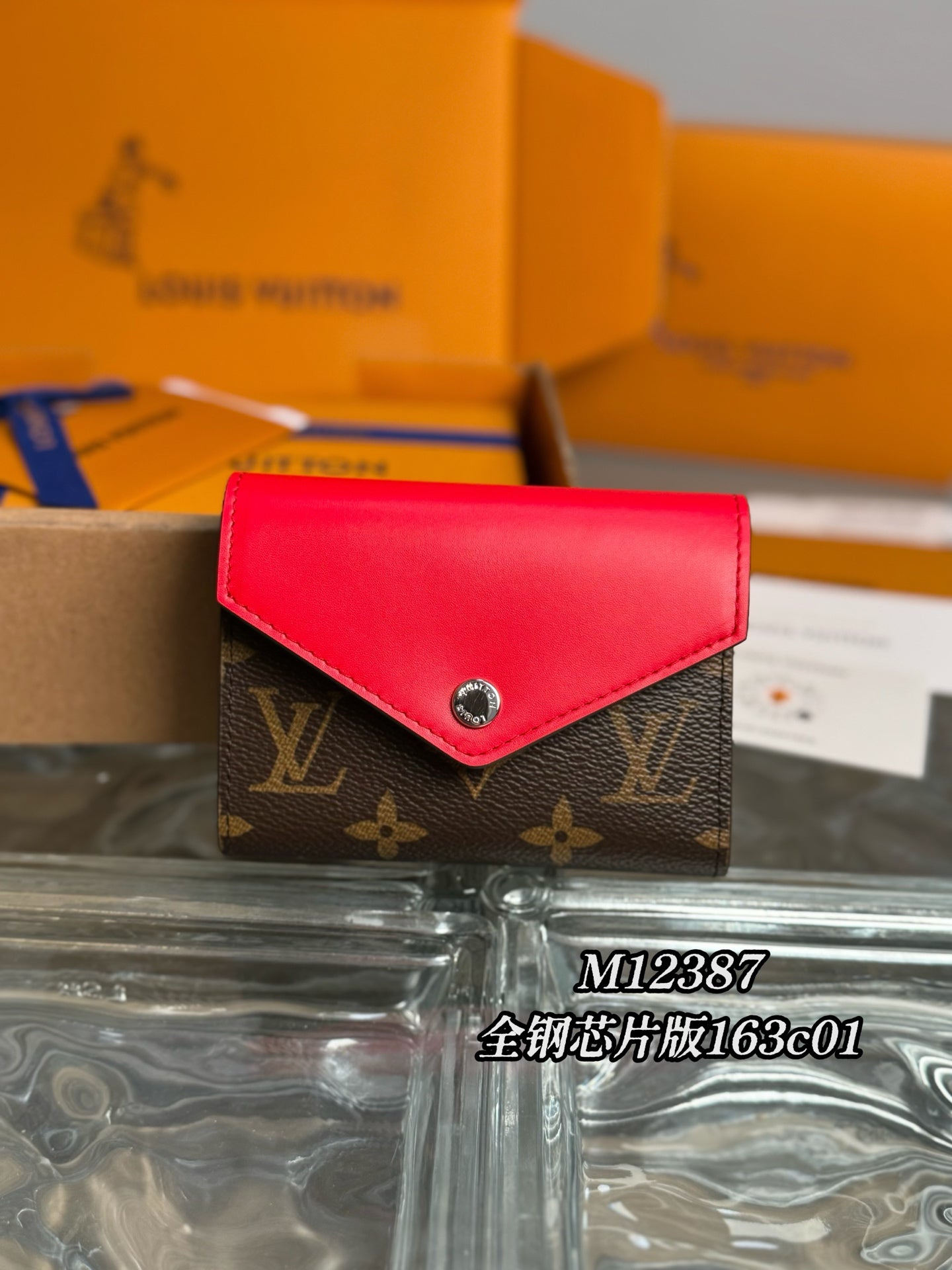 路L家-M12387 Victorine Wallet短夾-桃粉色