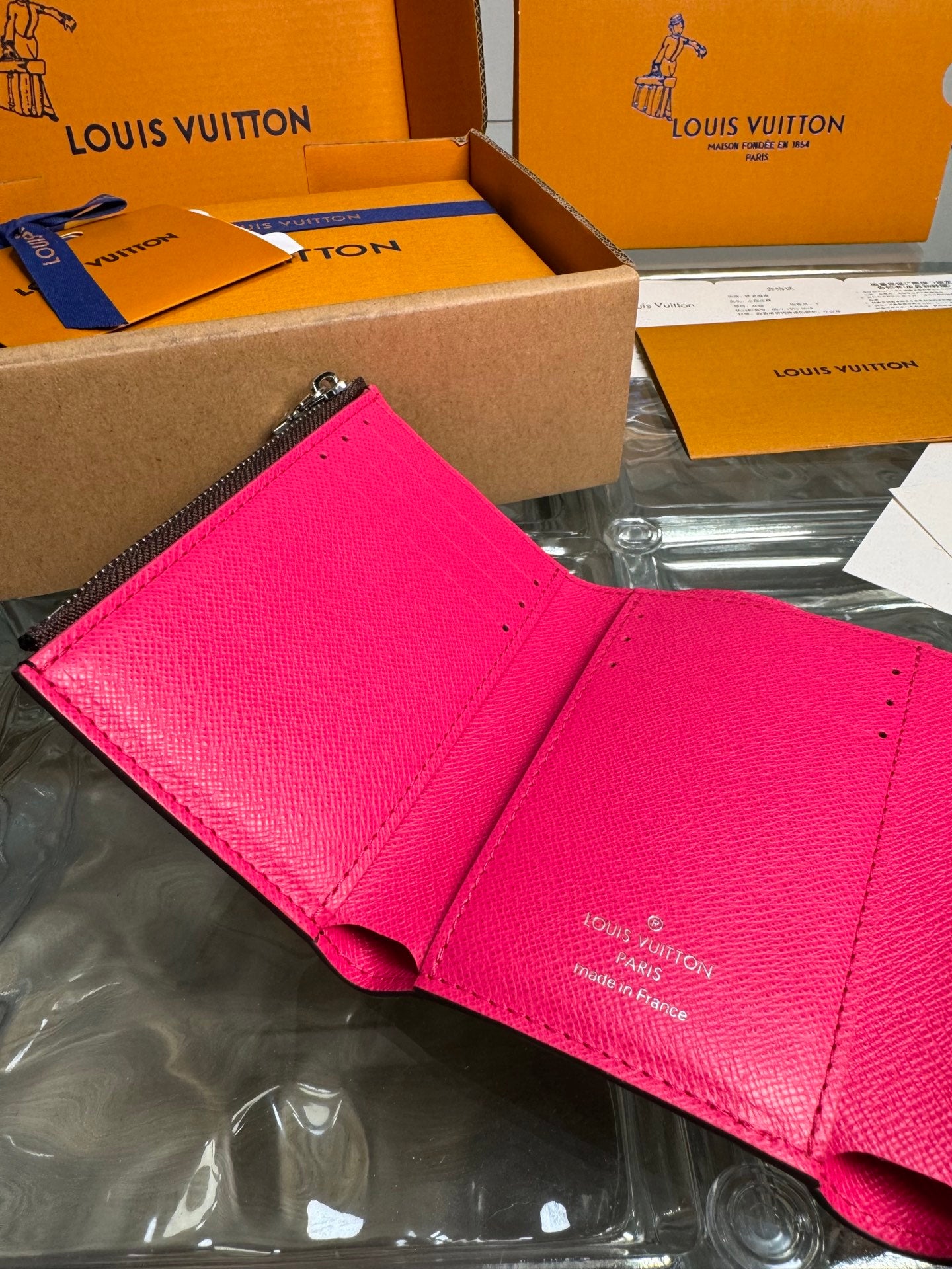 路L家-M12392 Victorine Wallet-桃粉色