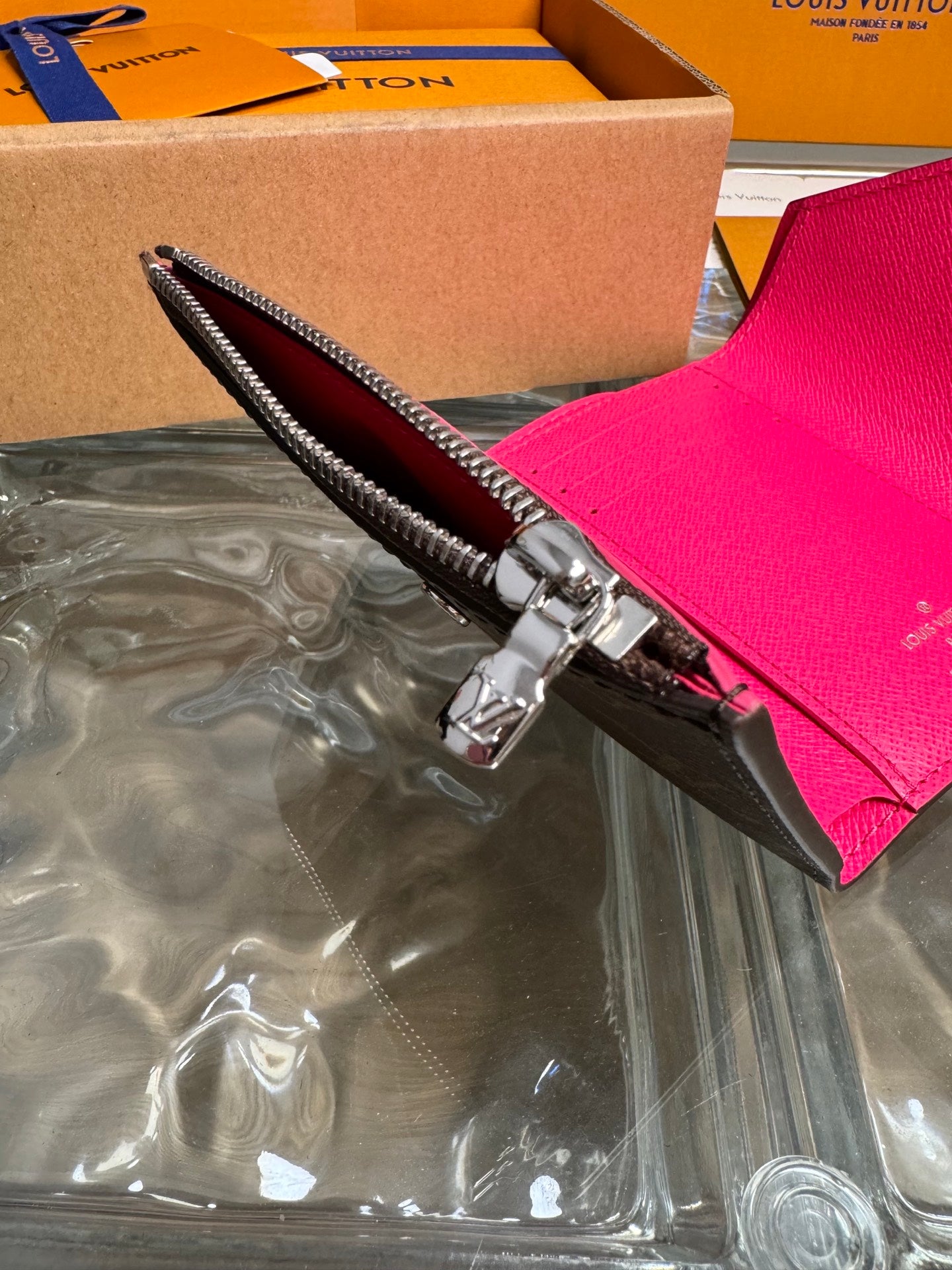 路L家-M12392 Victorine Wallet-桃粉色