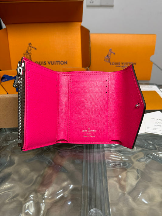 路L家-M12392 Victorine Wallet-桃粉色