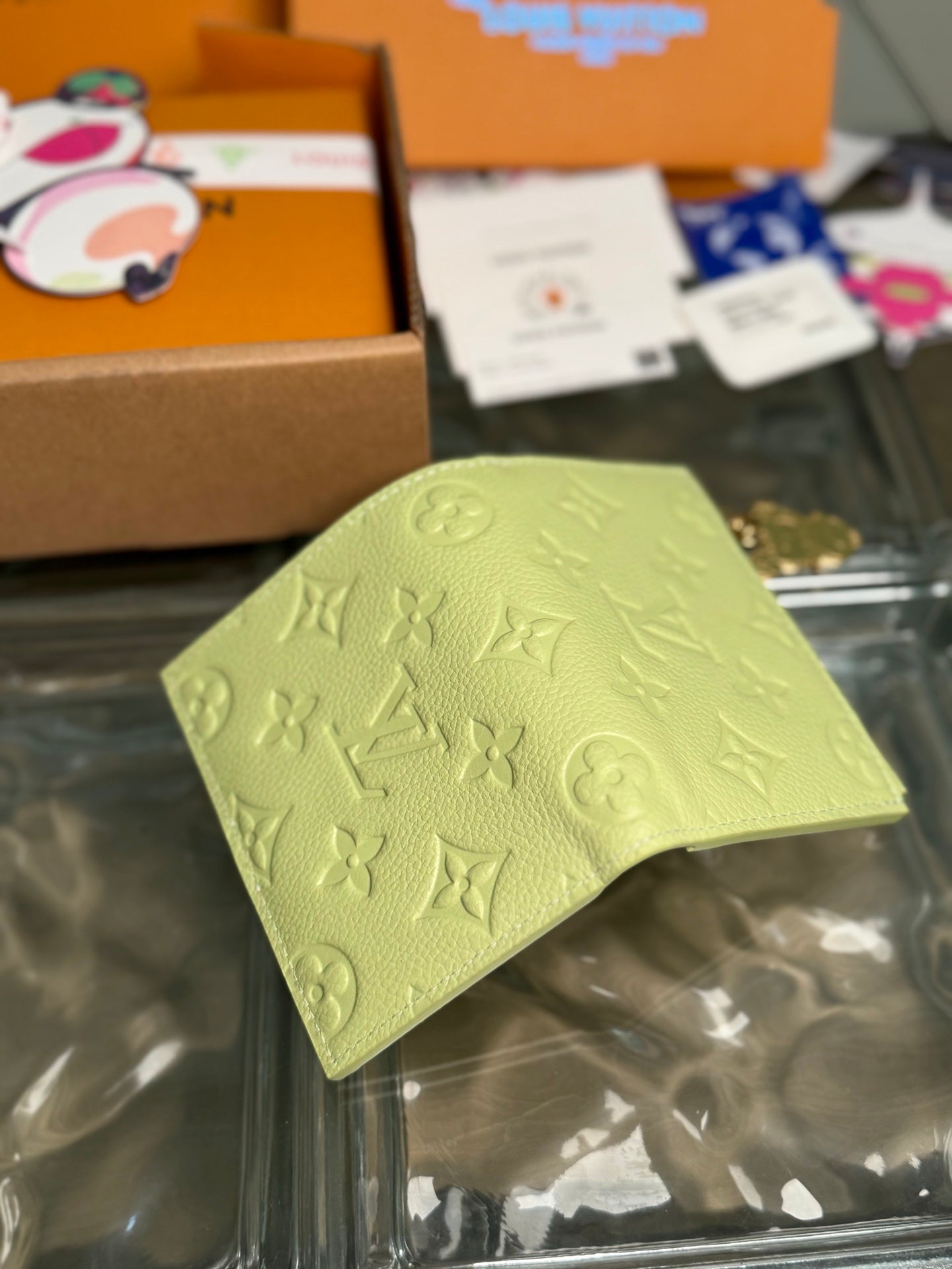 路L家- M14088 麗莎錢包-抹茶綠