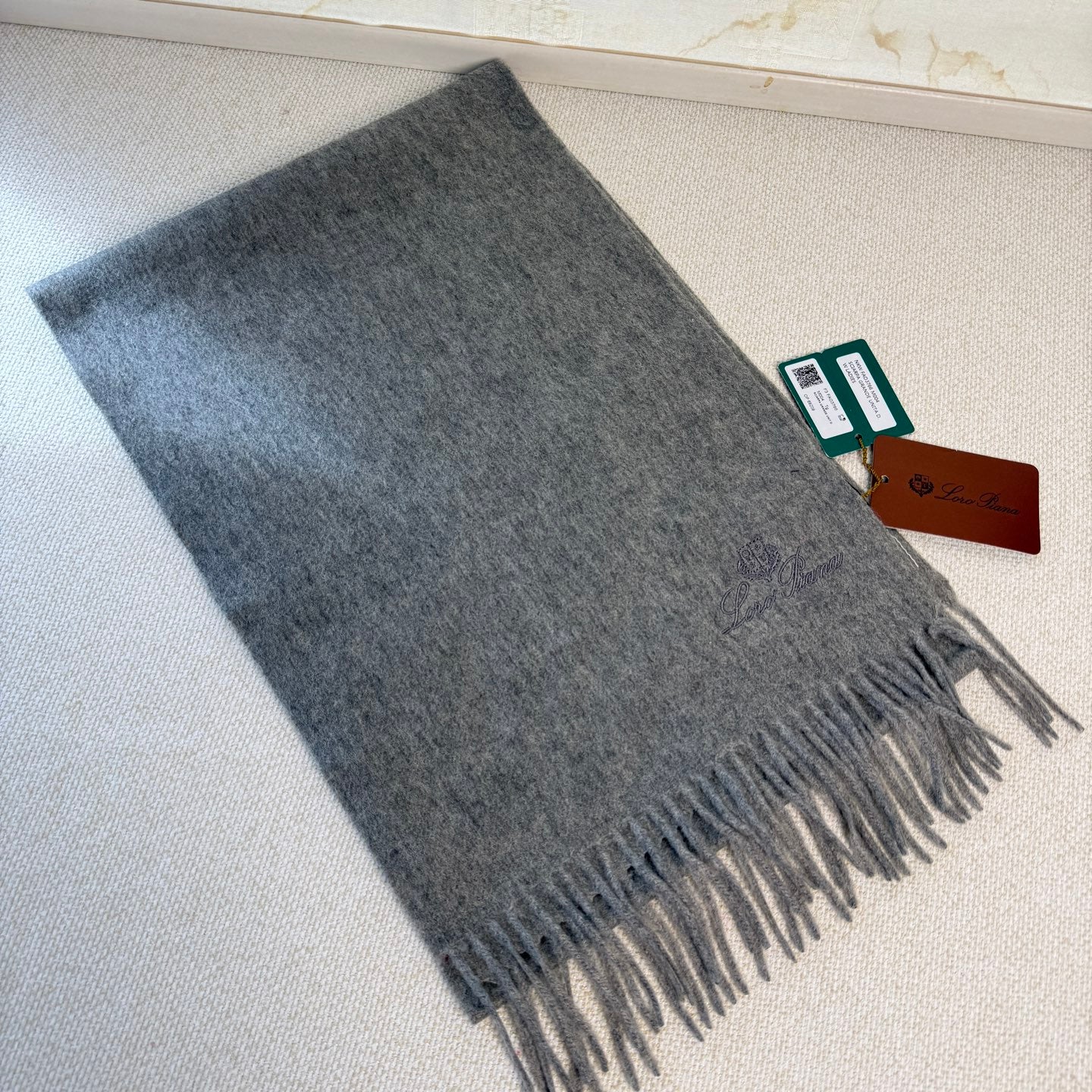 L-Piana-極品山羊絨小圍巾 30*180cm