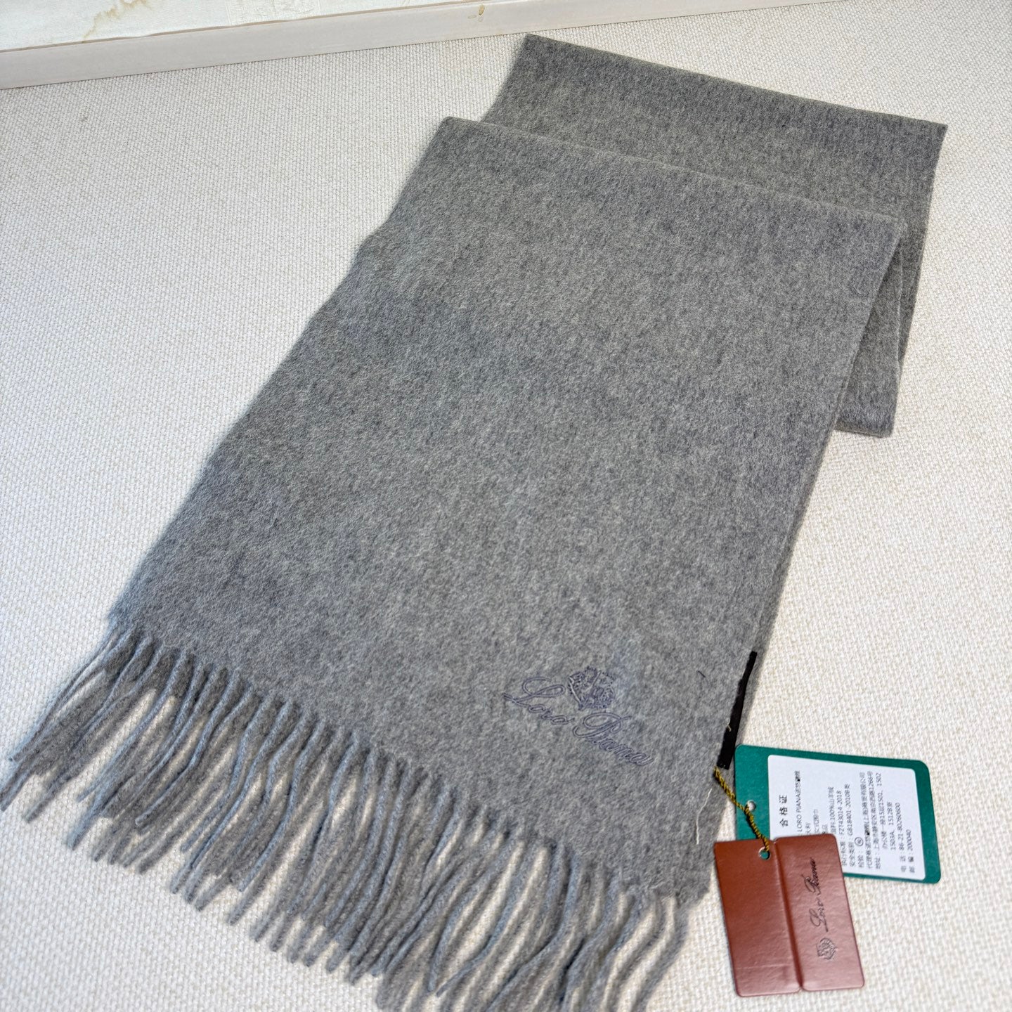 L-Piana-極品山羊絨小圍巾 30*180cm