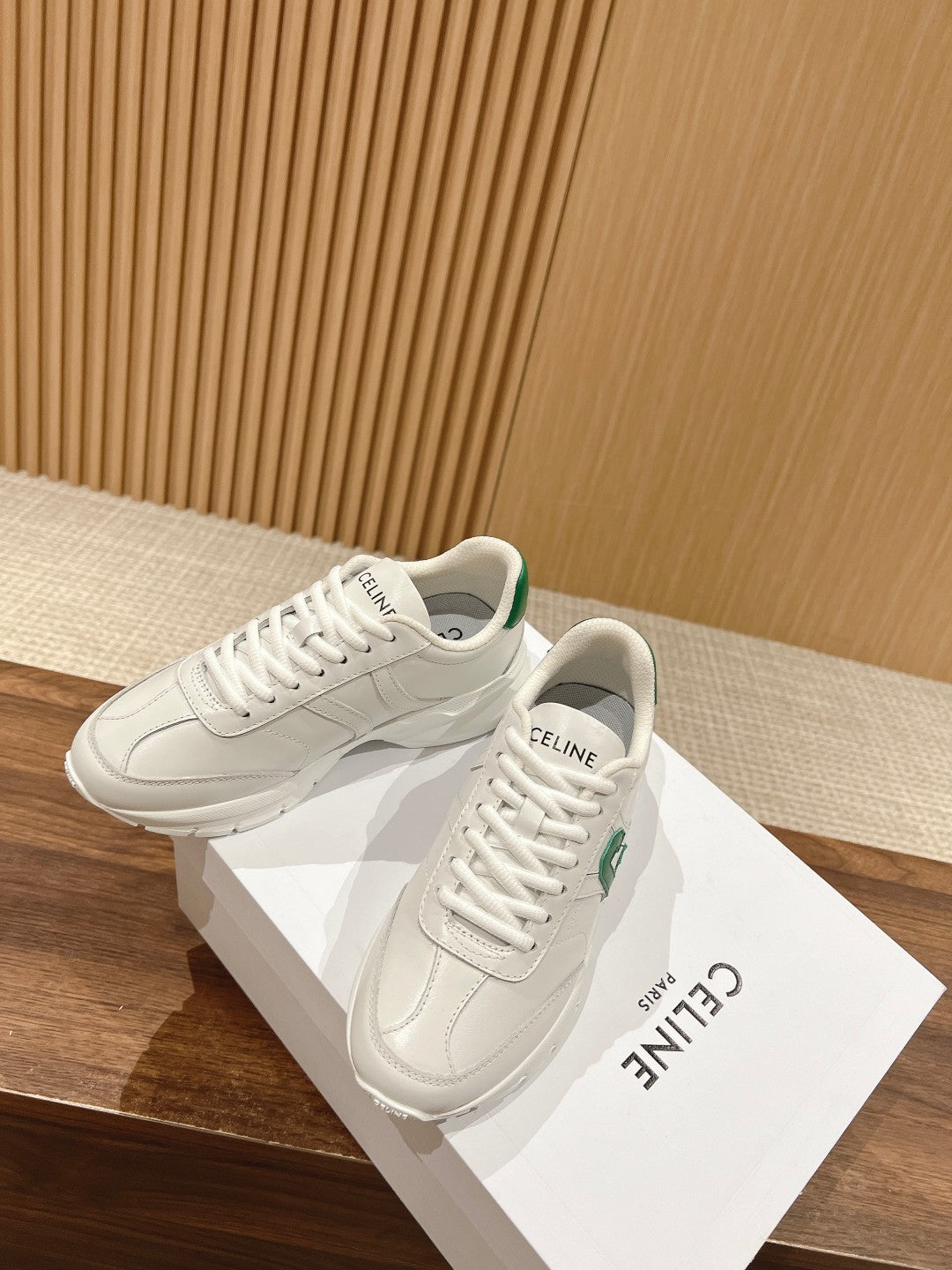 賽C家-2023厚底老爹鞋 綠色