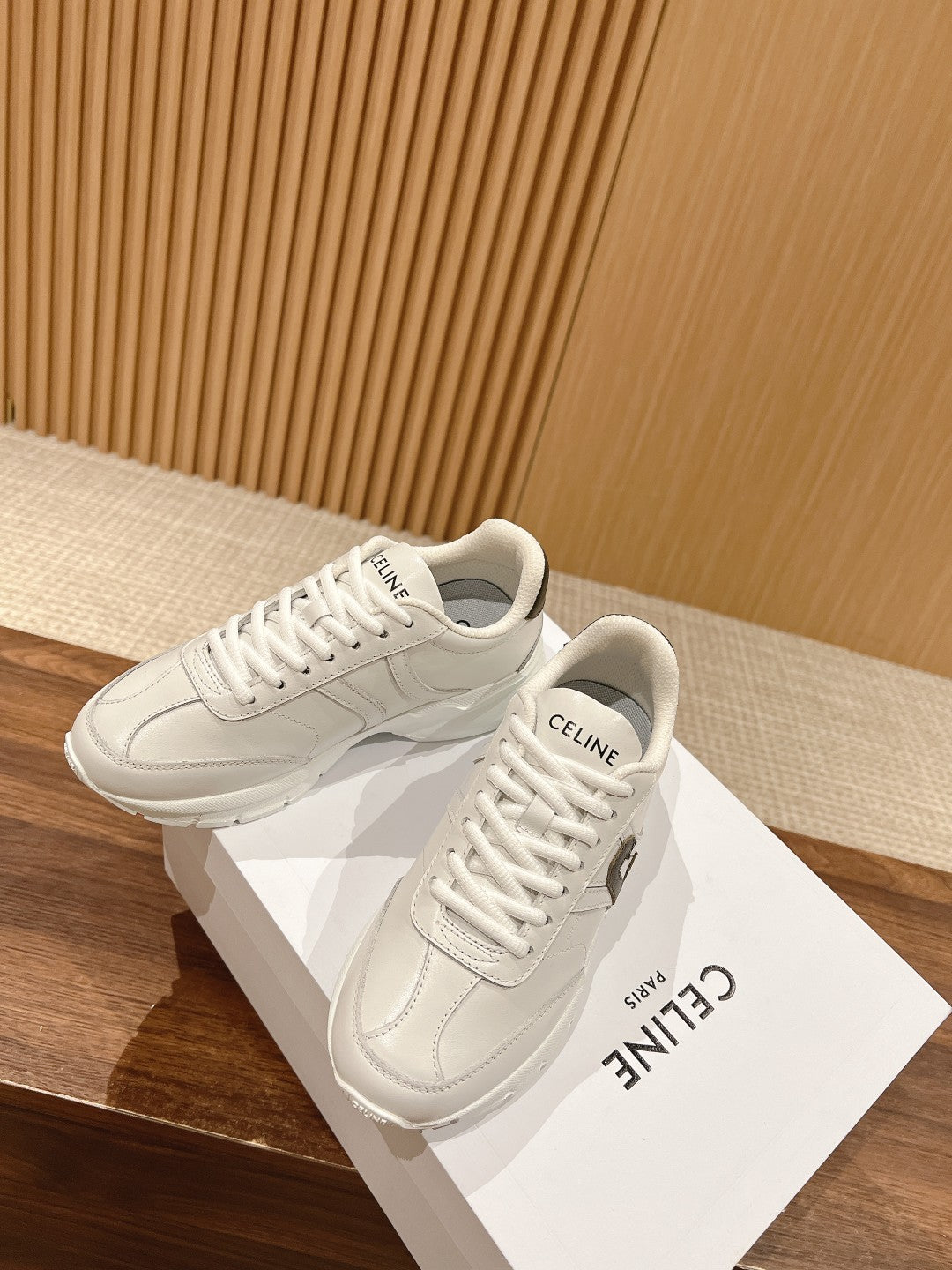 賽C家-2023厚底老爹鞋 咖色
