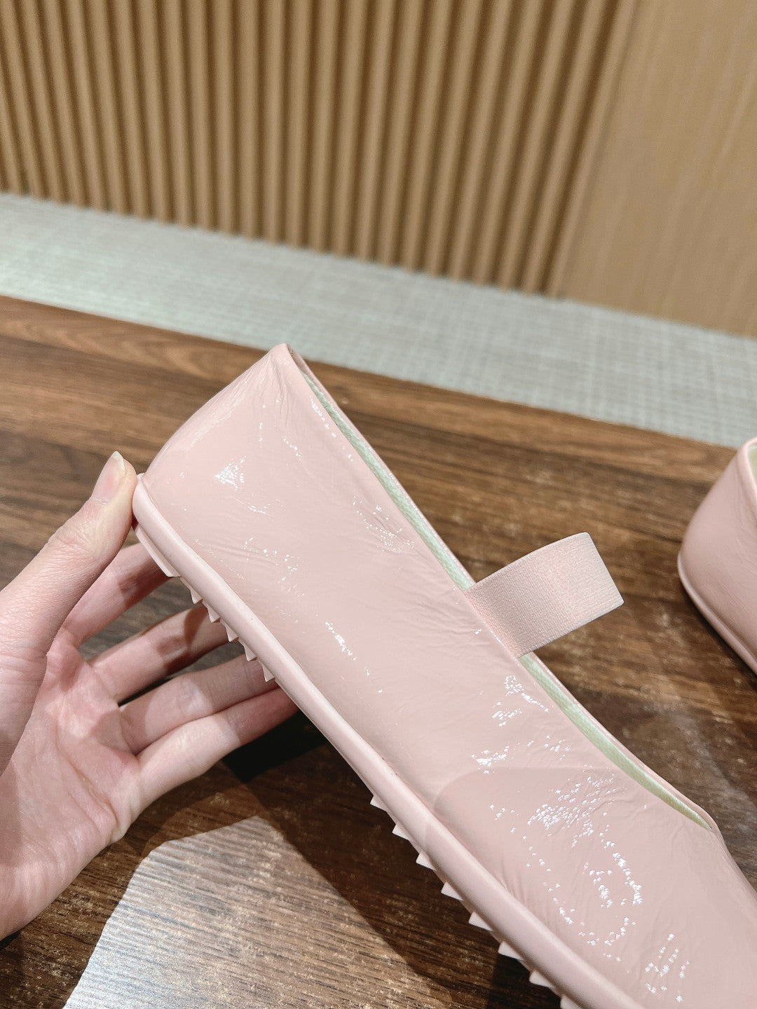 小香家-羊皮瑪麗珍鞋 粉色