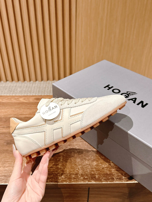 Hogan-德訓鞋 運動鞋 杏色