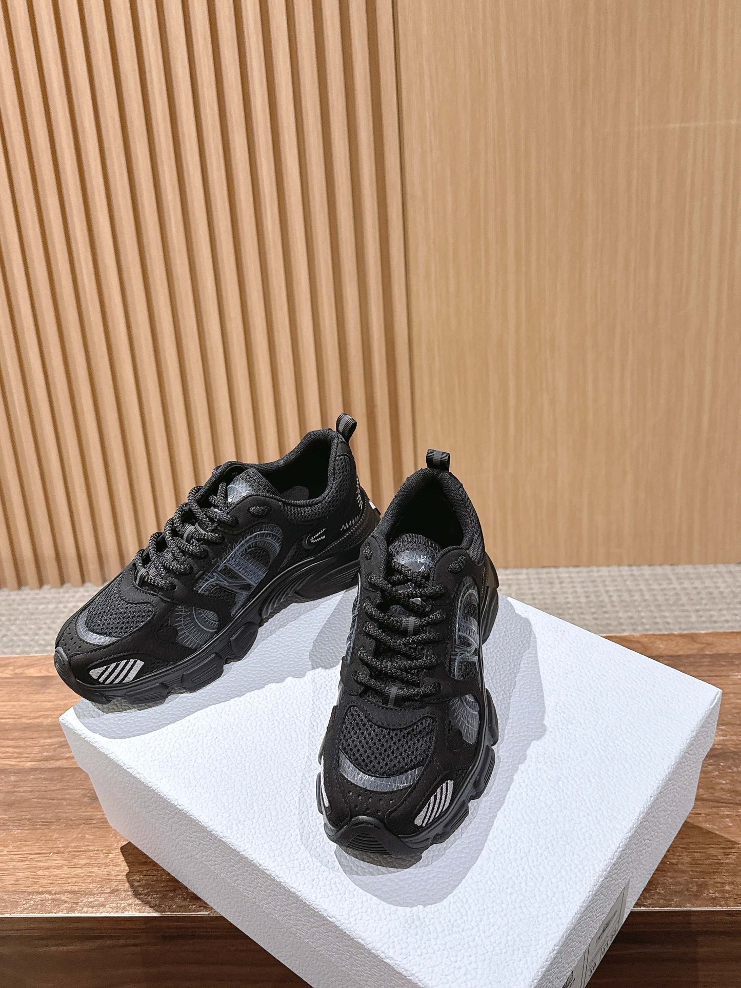迪D家-2025新款老爹鞋 黑色
