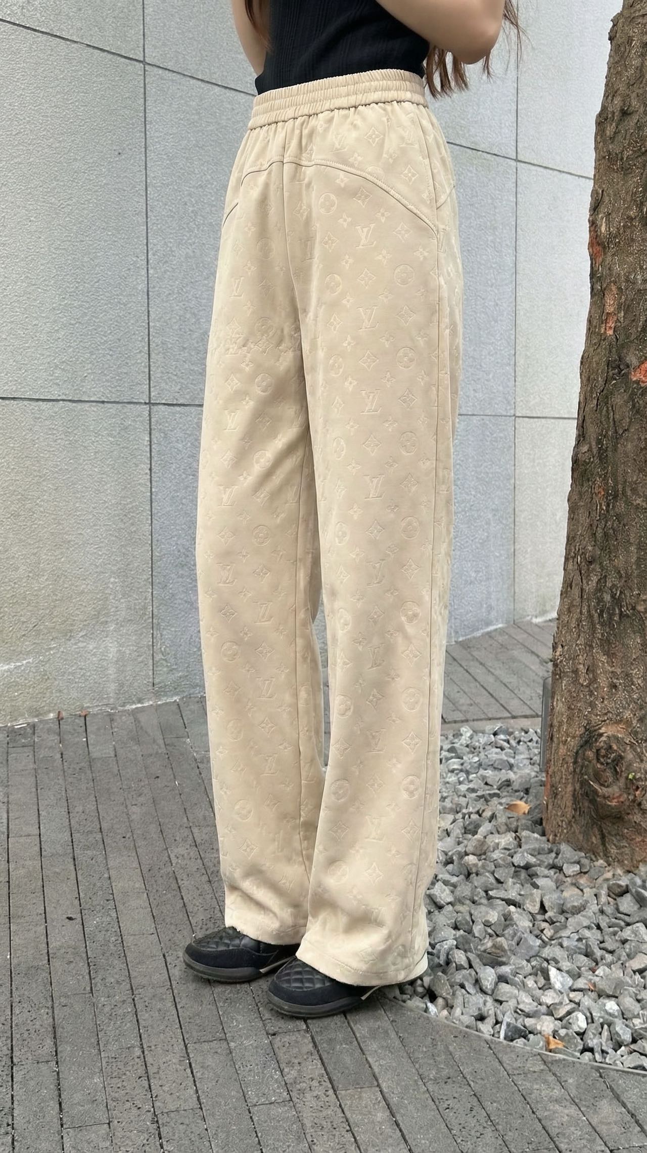 路L家-26FW春夏新款經典老花寬褲