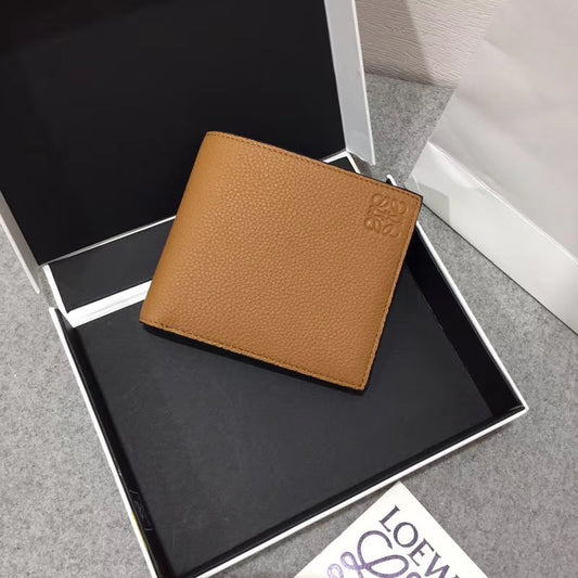 Loewe 男款對折短夾