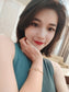 Cartier 細版釘子手鐲 玫瑰金半鑽