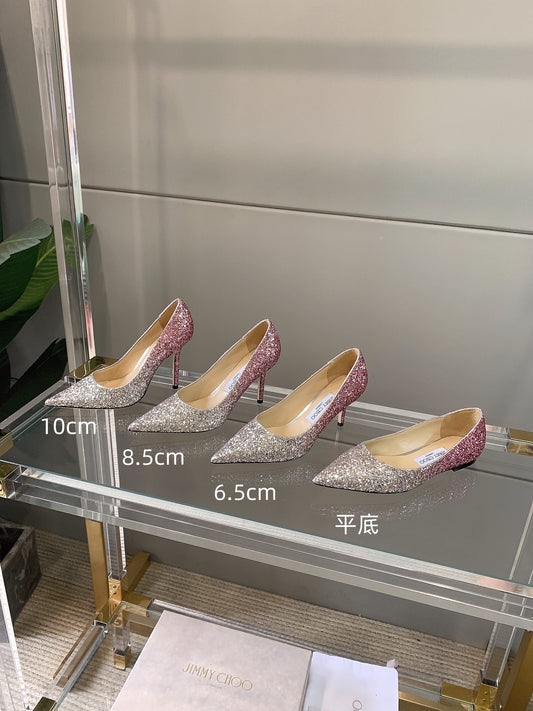 JC傑米-閃亮系列 漸層粉