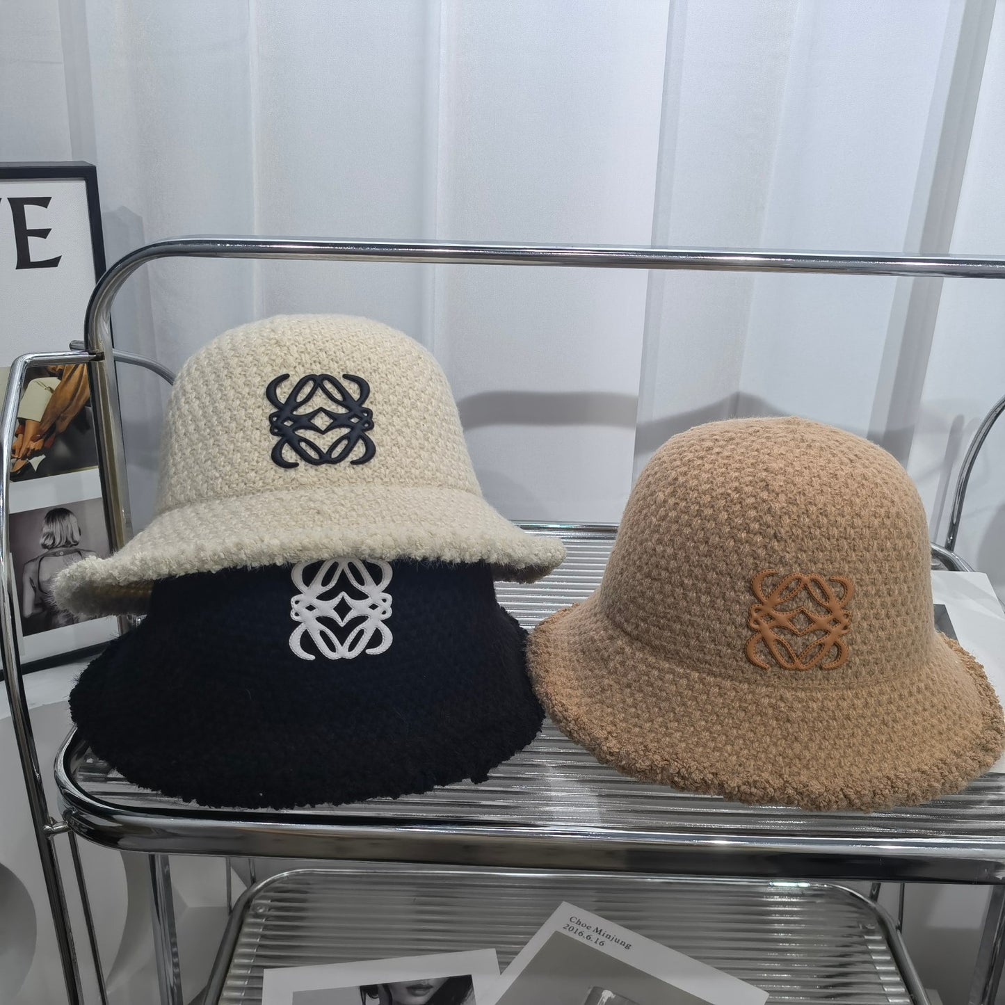 羅L威-羊羔毛漁夫帽