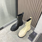 Jil sander-厚底短鞋 上身圖