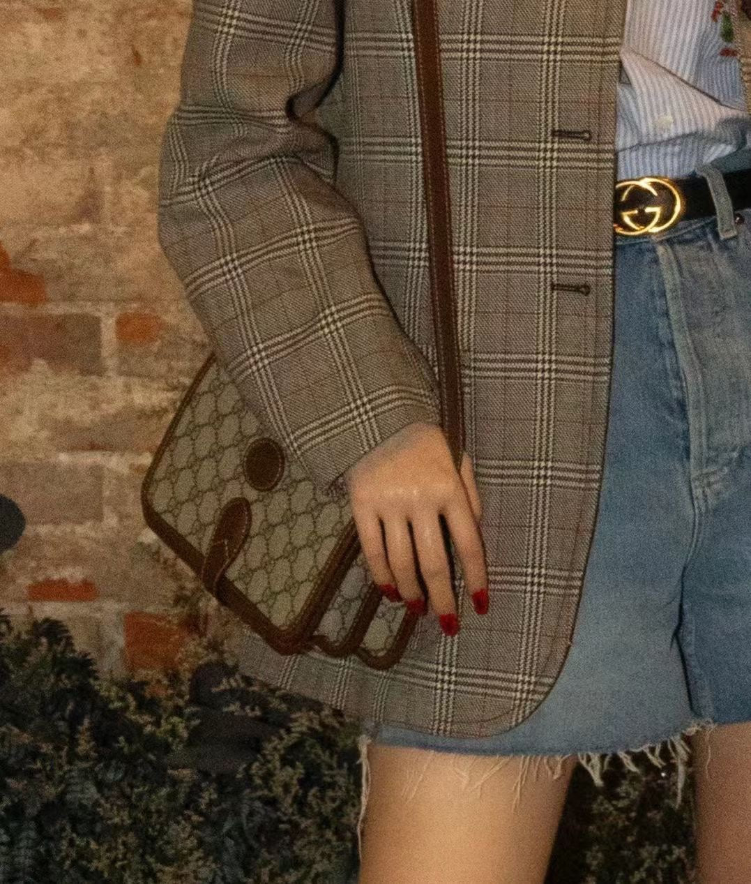 古G家-Retro mini tote 20*17*8cm
